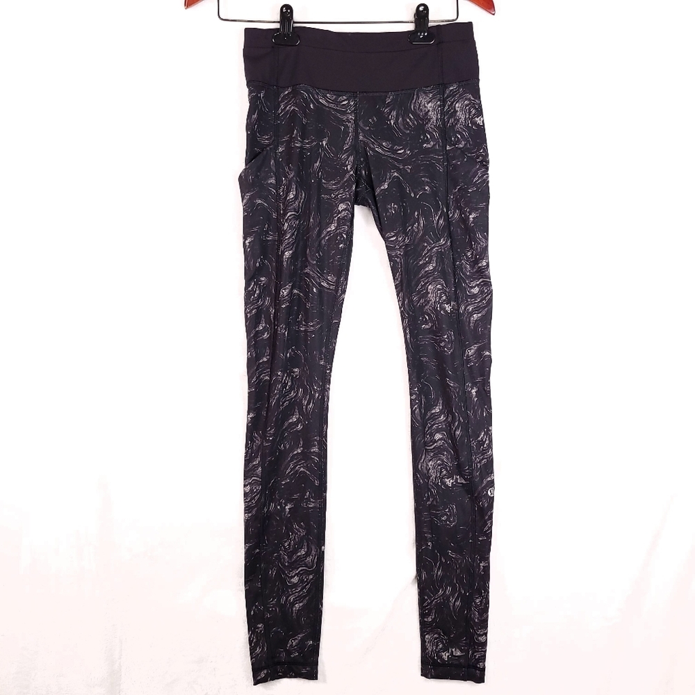 Lululemon Speed Tight II Full-On Luxtreme Arsenal Ambient Grey Black / Black 4 - Picture 2 of 9